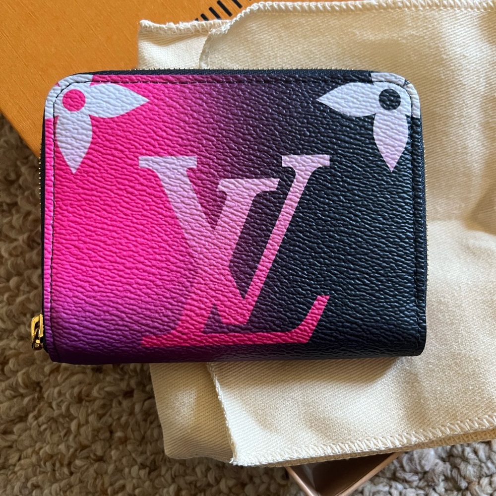 Louis Vuitton limited edition midnight fuchsia wallet
